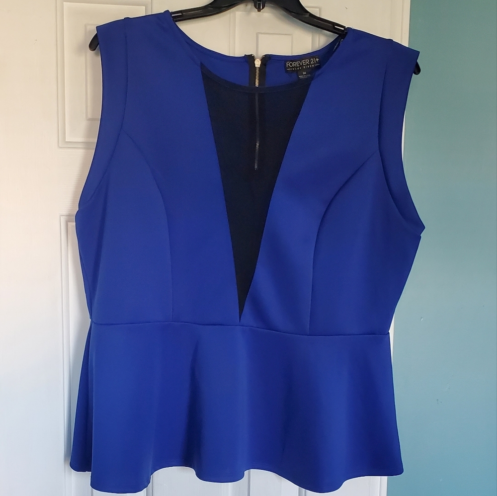 Forever 21 Peplum Shirt
